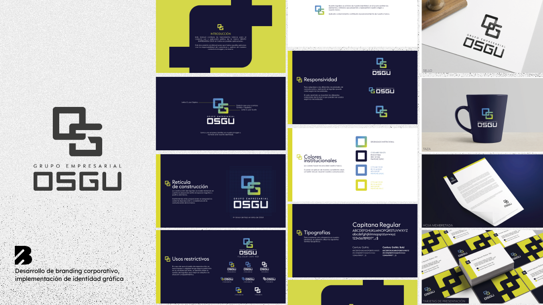 Sistema de identidad corporativa OSGU